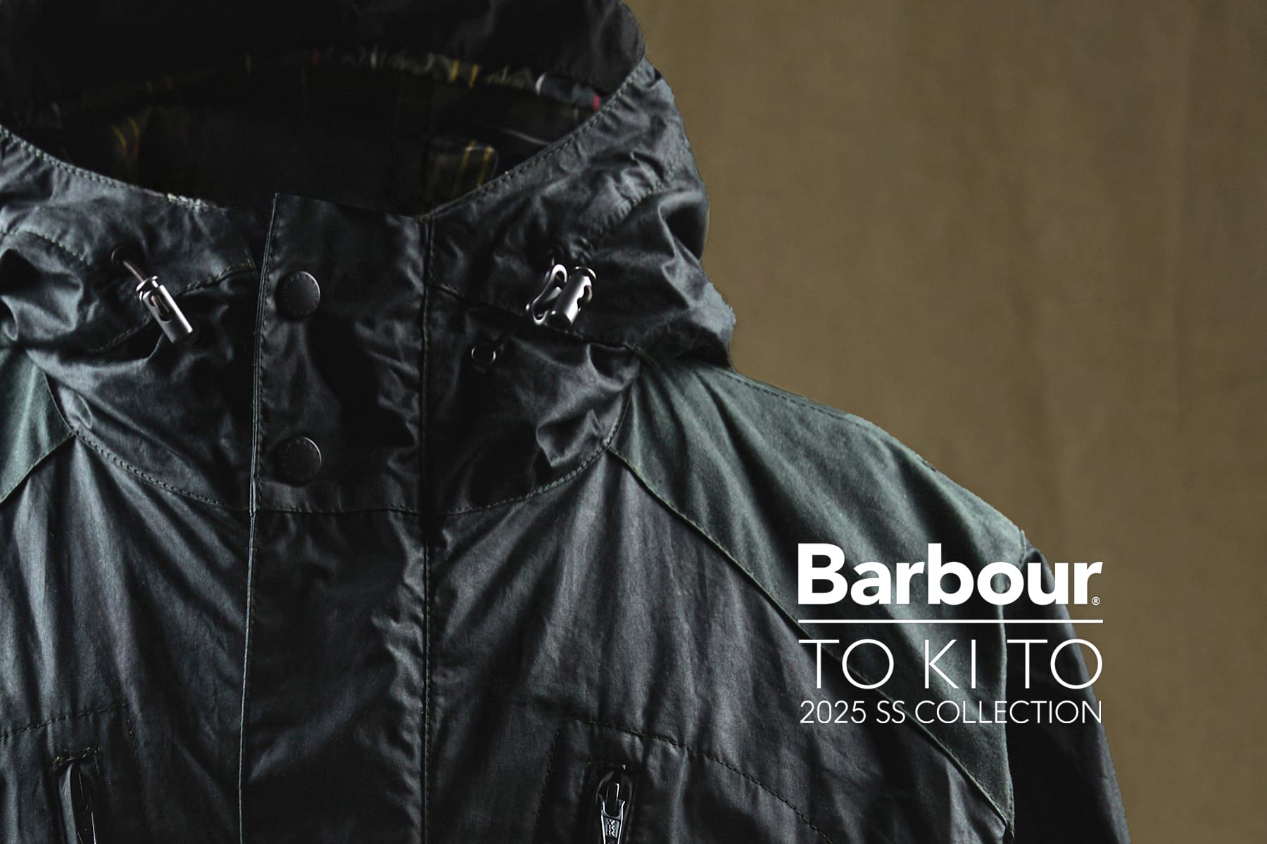 BARBOUR × TO KI TO 2025 SS COLLECTION │ Barbour（バブアー