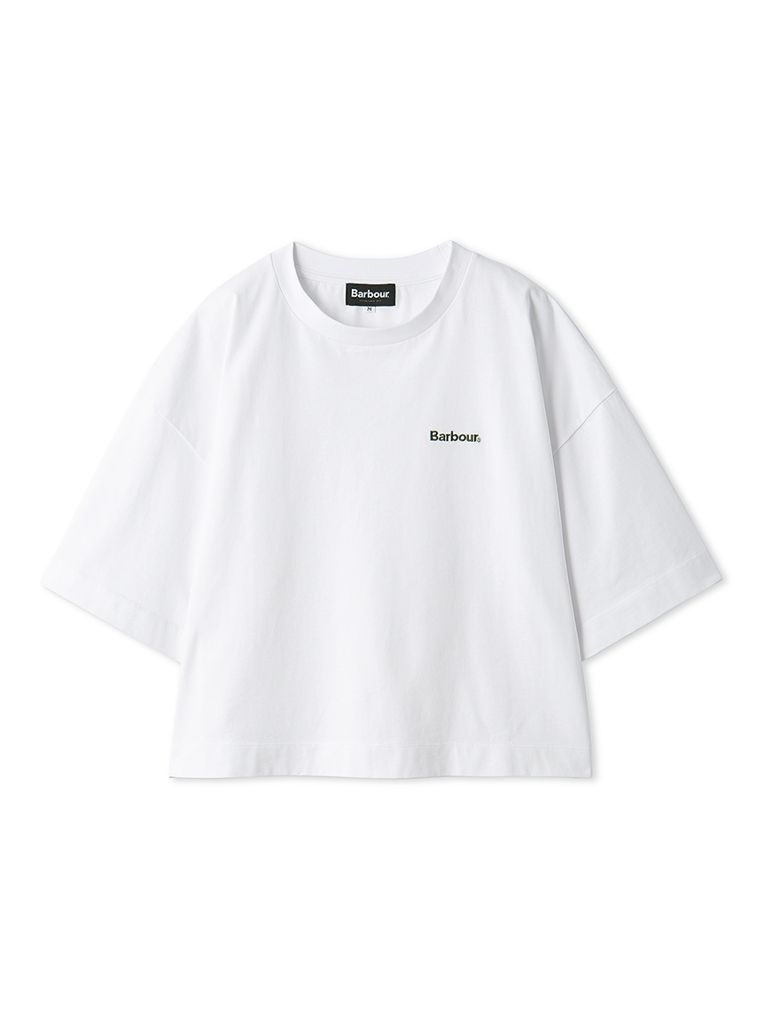 クロップド ワンポイントロゴ Tシャツ