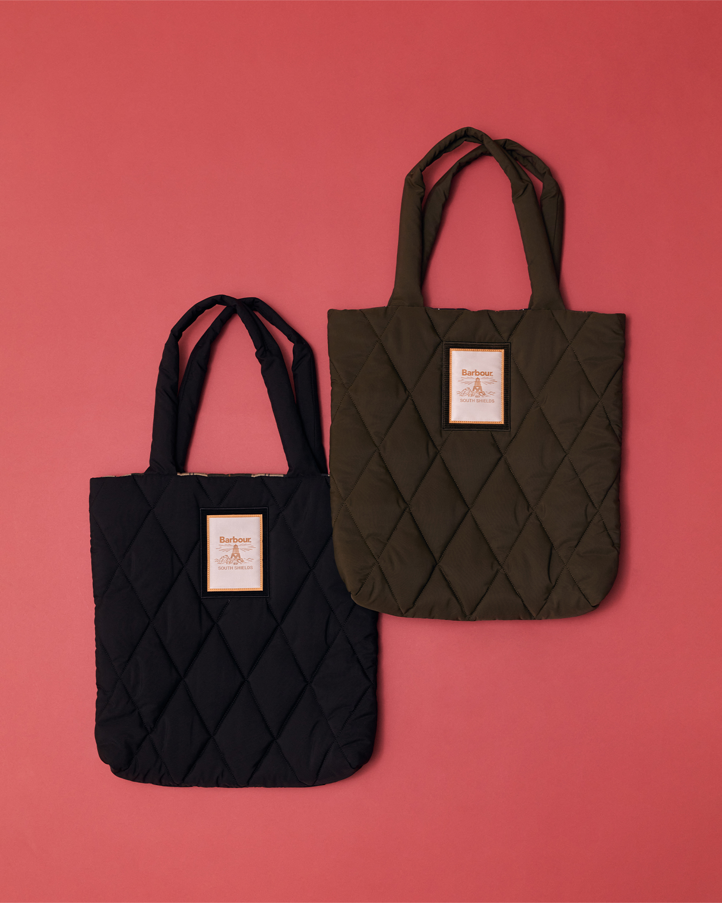 Mariah キルティング トートバッグ