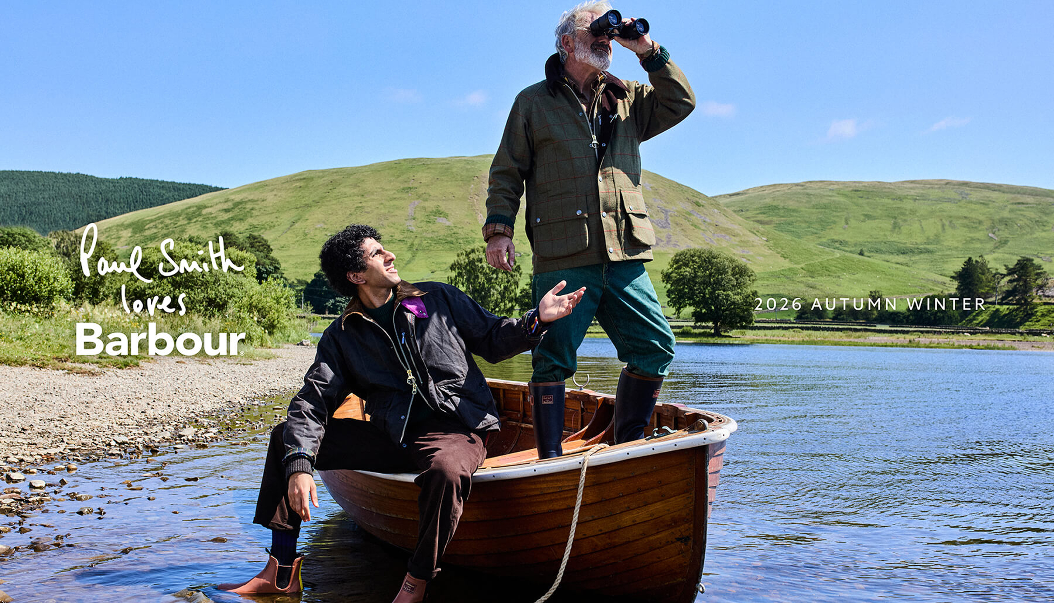 バブアー×ポール・スミス 2026年秋冬コレクション │ Barbour