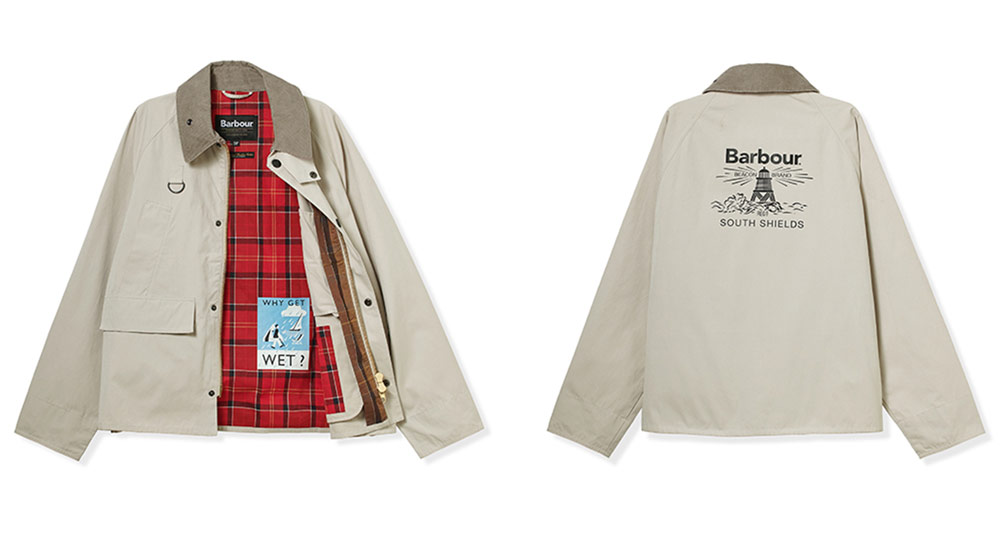 バブアーオリジナルデザイン