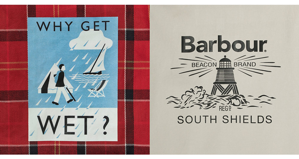 バブアーオリジナルデザイン