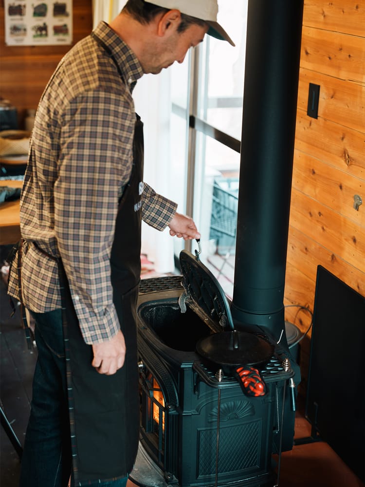 ステップ１　部屋を暖め、ジャケットの汚れを落とす