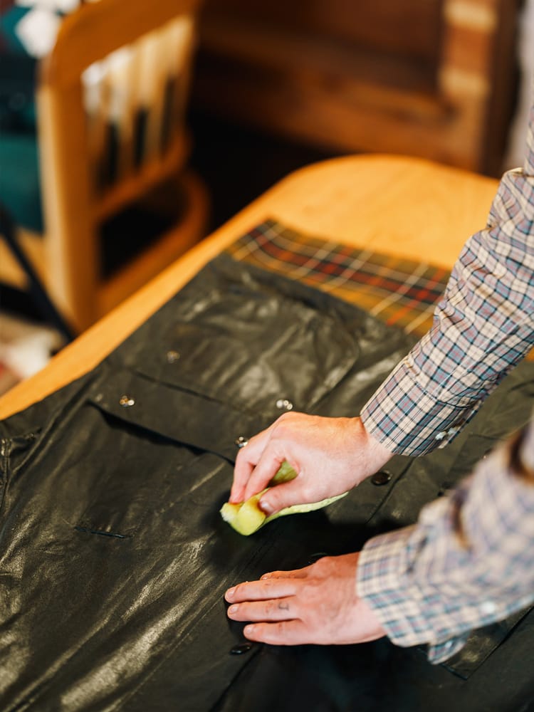 ステップ５　ワックスの塗り方②